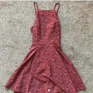 Hollister red summer dress